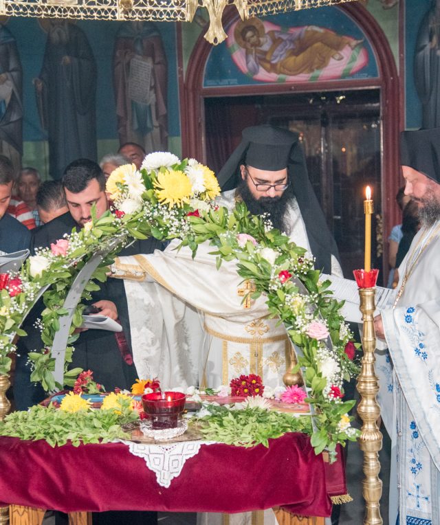 ΜΕΓΑΛΙΩΔΗΣ Η ΙΕΡΑ ΑΓΡΥΠΝΙΑ ΠΟΥ ΕΤΕΛΕΣΘΗ ΤΗΝ 12ην ΑΥΓΟΥΣΤΟΥ ΕΝ ΤΗ ΙΕΡΑ ΗΜΩΝ  ΜΟΝΗ ΤΟΥ ΤΙΜΙΟΥ ΠΡΟΔΡΟΜΟΥ ΝΙΚΗΣΙΑΝΗΣ.